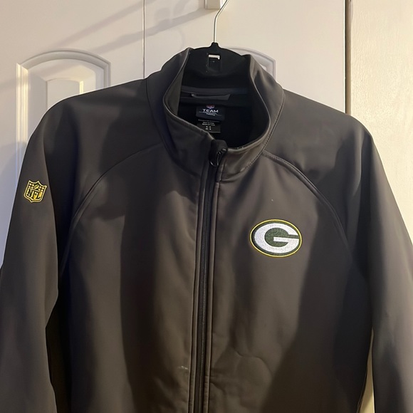 NFL Green Bay Youth Winter Jacket - Dark Green - Picture 2 of 5
